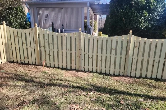 Fence installed by Hardin Fence & Repair